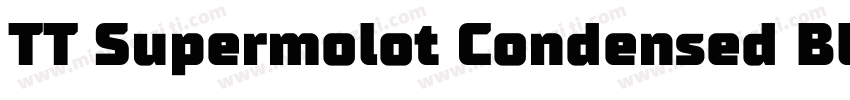 TT Supermolot Condensed Black字体转换